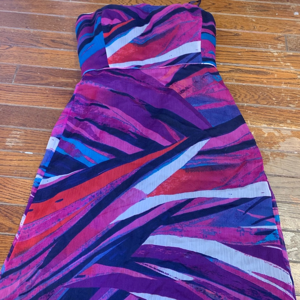 Banana republic wedding guest dress .